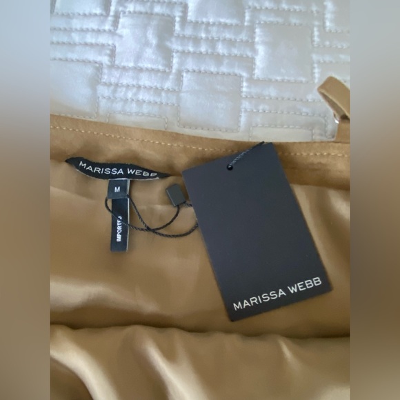 Marissa Webb kami suede top - Picture 4 of 5